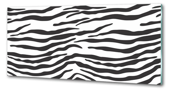 Skleněný panel do kuchynské linky Zebra pozadí pksh-87477290