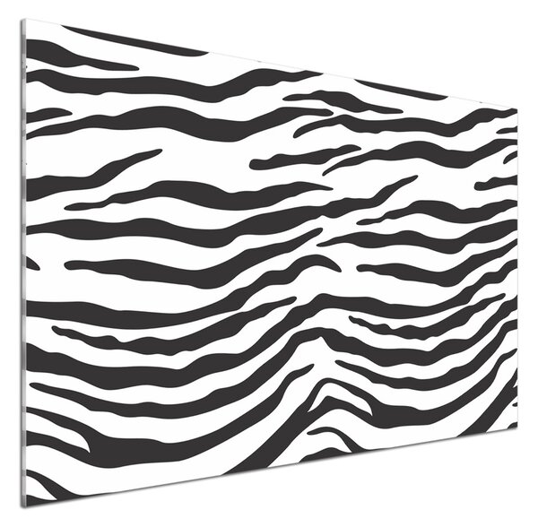 Skleněný panel do kuchynské linky Zebra pozadí pksh-87477290