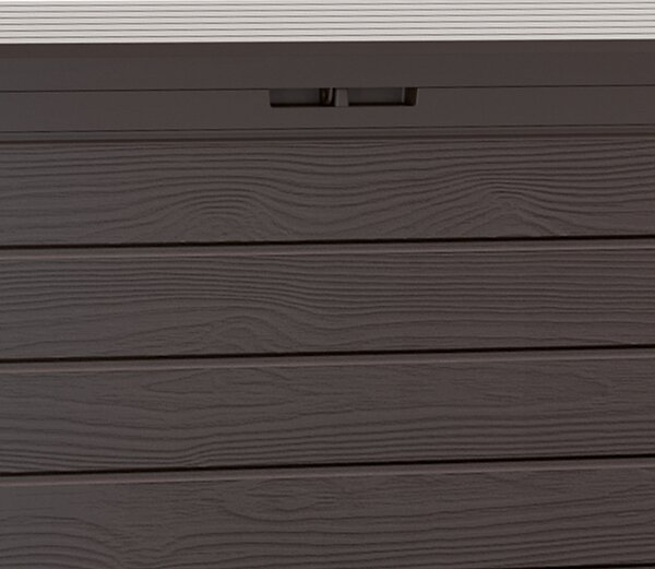 Deuba Úložný box Woody 280 L - hnědý