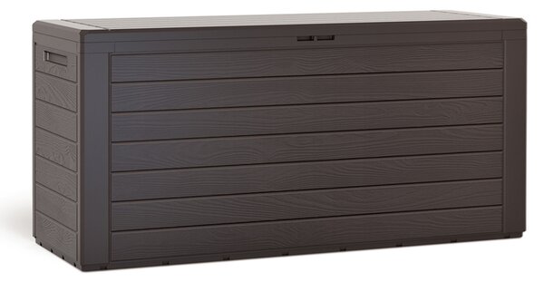 Deuba Úložný box Woody 280 L - hnědý