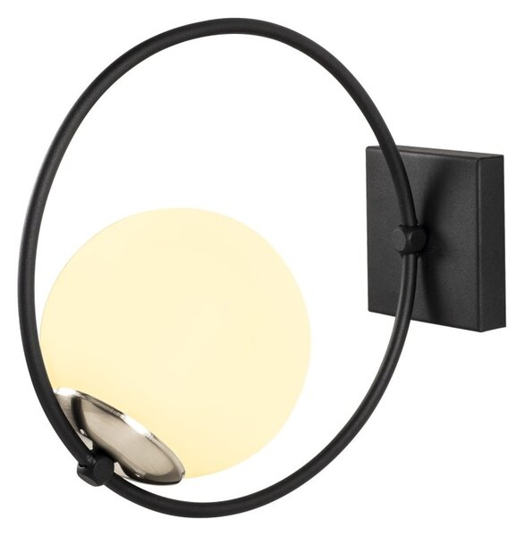 Opviq Nástěnná lampa Dolunay černá/bílá