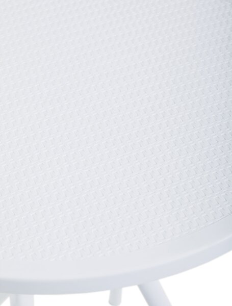 Vikio Stůl jídelní bílý plast AJS114B