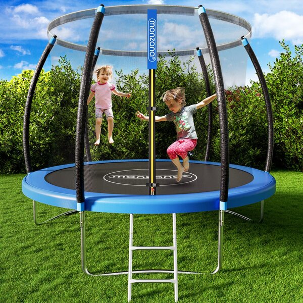 Deuba Trampolína Ø244 cm s bezpečnostní sítí uvnitř