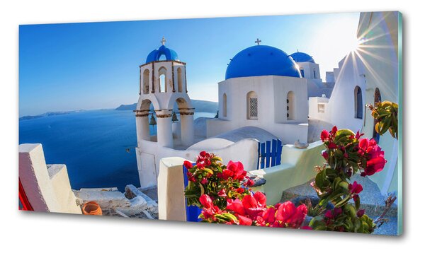 Panel do kuchyně Santorini Řecko pksh-87829826