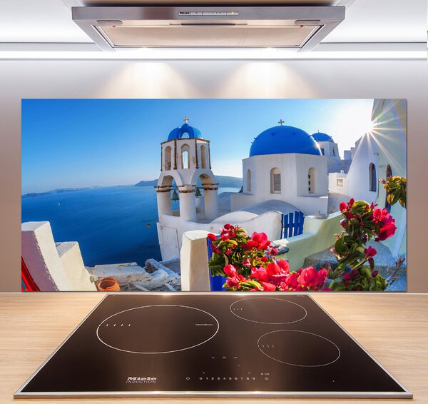 Panel do kuchyně Santorini Řecko pksh-87829826