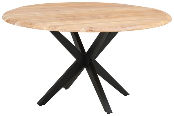 JÍDELNÍ STŮL, akácie, přírodní barvy, 140/140/76 cm MID.YOU - Jídelní stoly, Online Only