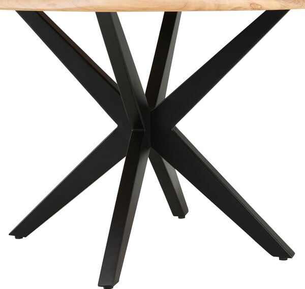 JÍDELNÍ STŮL, akácie, přírodní barvy, 140/140/76 cm MID.YOU - Jídelní stoly, Online Only