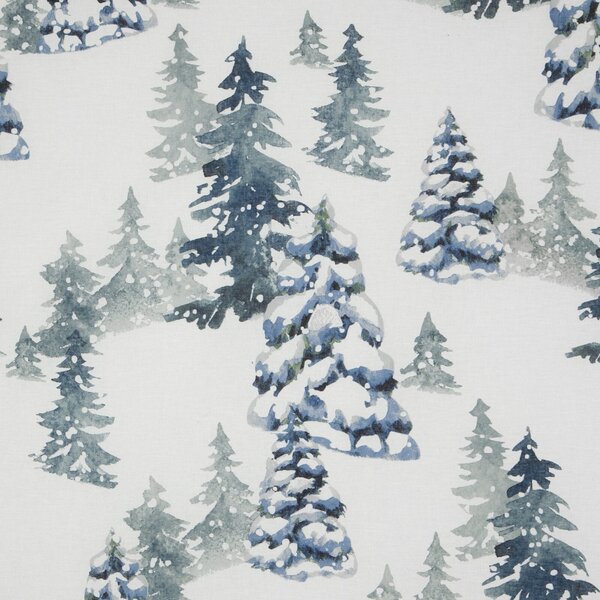 VÁNOČNÍ RENFORCÉ POVLEČENÍ NATAL 200X220 CM, 2 KS 70X80 CM VZOROVANÉ