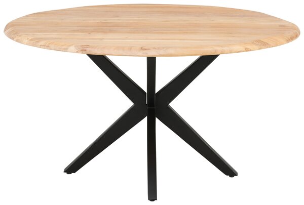 JÍDELNÍ STŮL, akácie, přírodní barvy, 140/140/76 cm MID.YOU - Jídelní stoly, Online Only