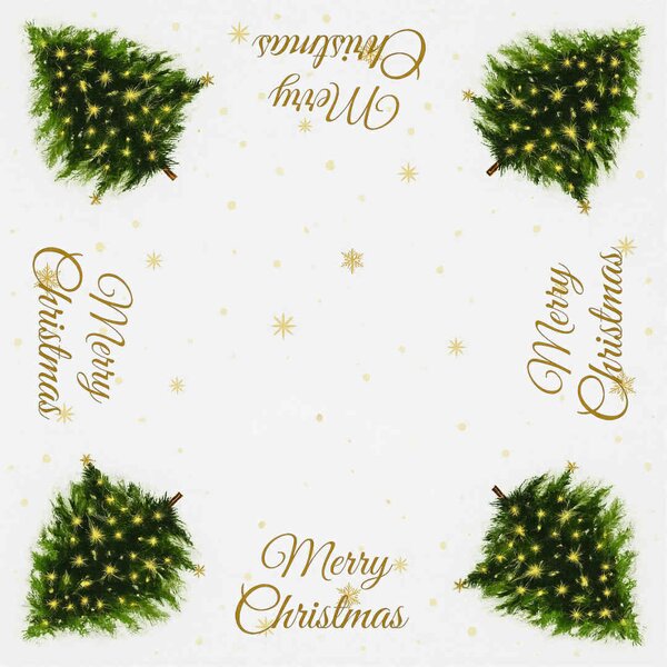 Vánoční ubrus Merry Christmas 140 x 180 cm TiaHome