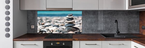 Dekorační panel sklo Kupa kamení pksh-88042029