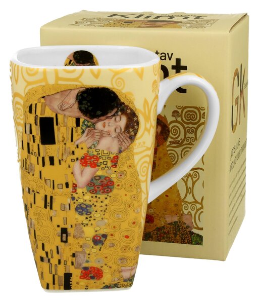 Porcelánový hrnek Klimt The Kiss Ecru 650 ml