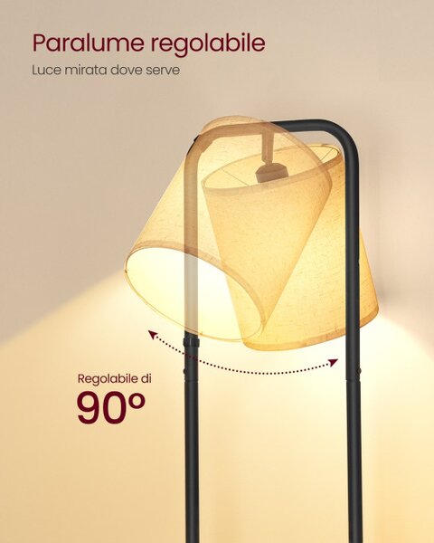 Dekorační lampa s policemi LFL001BD02
