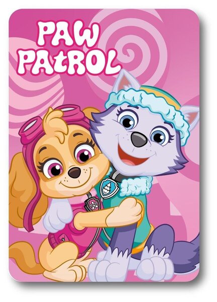 Deka dětská Paw Patrol růžová flecee 140x100cm Faro