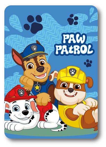 Deka dětská Paw Patrol modrá flecee 140x100cm Faro