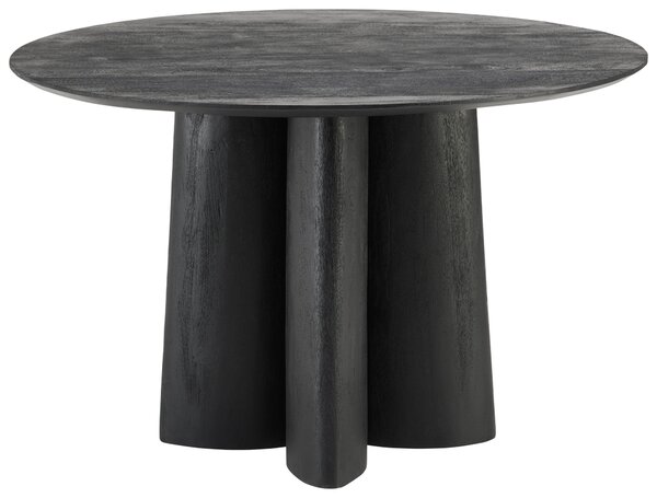 JÍDELNÍ STŮL, mangové dřevo, černá, 120/120/76 cm MID.YOU - Jídelní stoly, Online Only