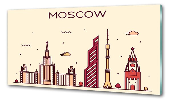 Panel do kuchyně Moskva domy pksh-88965141