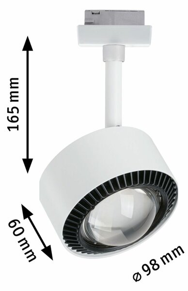 PAULMANN URail LED lištový spot Aldan spot 8W CCT 230V bílá