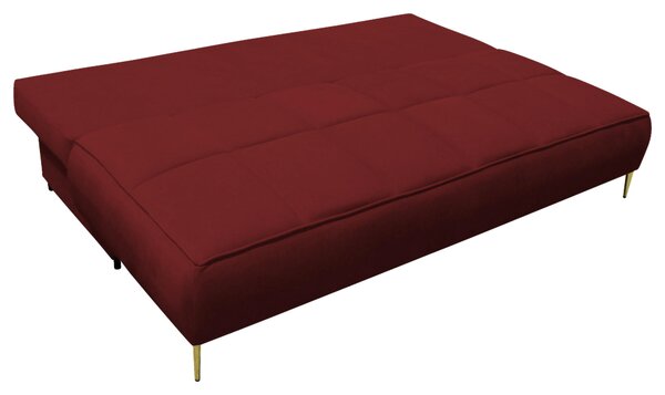 ROZKLÁDACÍ POHOVKA, textil, bordeaux MID.YOU - Rozkládací pohovky, Online Only
