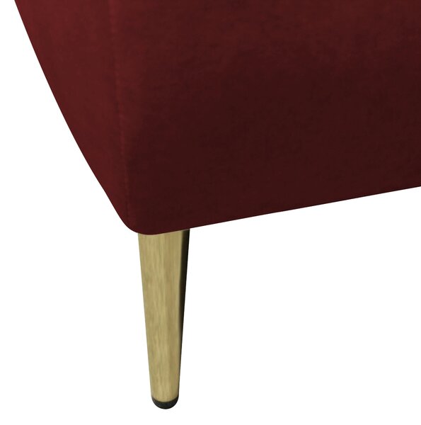 ROZKLÁDACÍ POHOVKA, textil, bordeaux MID.YOU - Rozkládací pohovky, Online Only
