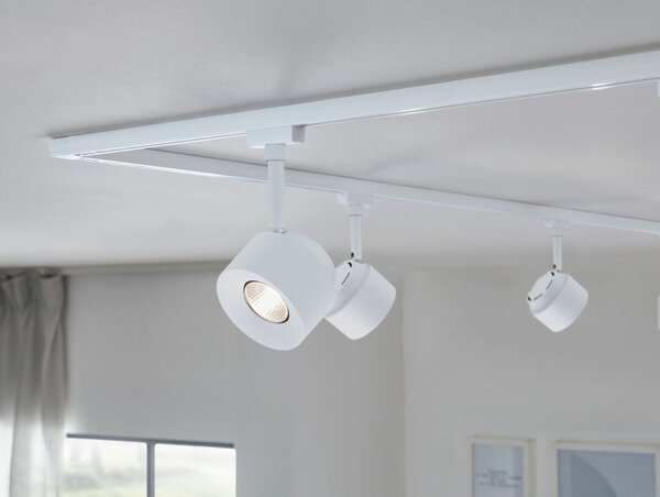 PAULMANN URail LED lištový spot Pane 7,4W 3000K stmívatelné 230V bílá