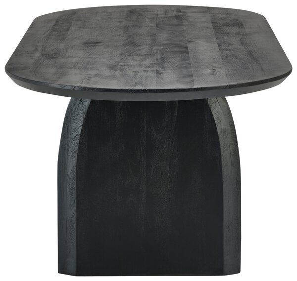 JÍDELNÍ STŮL, mangové dřevo, černá, 220/100/76 cm MID.YOU - Jídelní stoly, Online Only