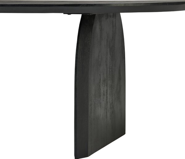 JÍDELNÍ STŮL, mangové dřevo, černá, 220/100/76 cm MID.YOU - Jídelní stoly, Online Only