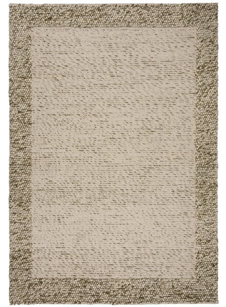 Flair Rugs, Kusový koberec Bobble Wool Green, 160x230, zelená, ložnice