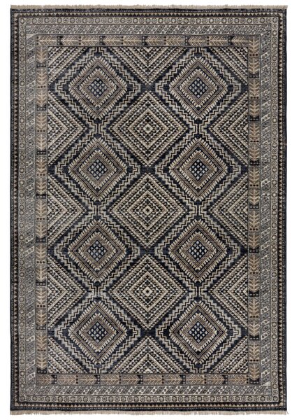 Flair Rugs, Kusový koberec Cooper Babylon Traditional Blue, 80x150, modrá, ložnice