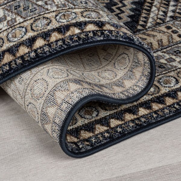 Flair Rugs, Kusový koberec Cooper Babylon Traditional Blue, 80x150, modrá, ložnice