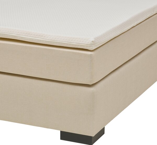 POSTEL BOXSPRING, 180/200 cm, béžová MID.YOU - Manželské postele, Online Only