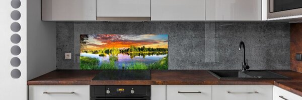 Panel do kuchyně Řeka v lese pksh-89317009