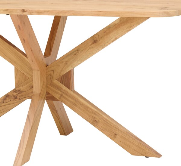 JÍDELNÍ STŮL, akácie, barvy akácie, 160/85/76 cm MID.YOU - Jídelní stoly, Online Only