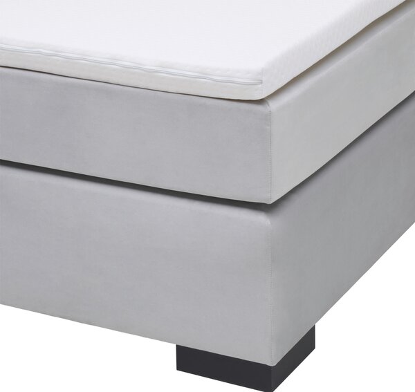 POSTEL BOXSPRING, 180/200 cm, šedá MID.YOU - Online Only postele, Online Only