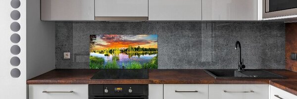 Panel do kuchyně Řeka v lese pksh-89317009