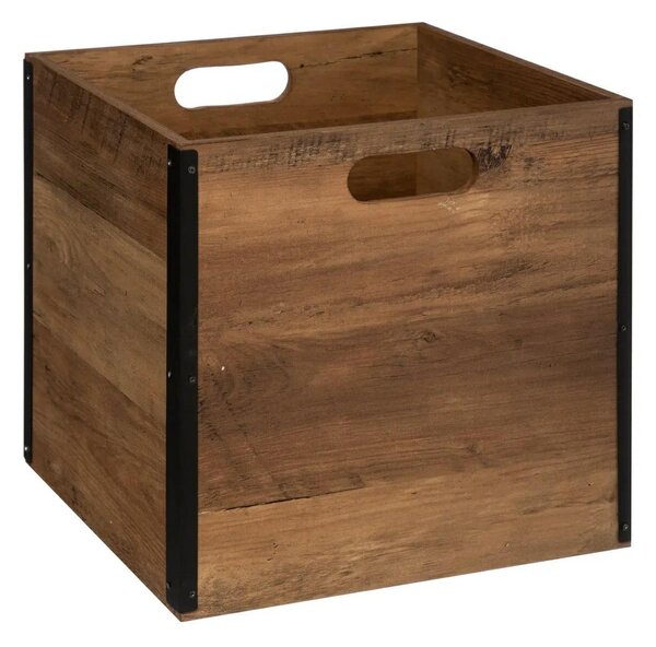 Úložný box Andrew, 31x31x31 cm, hnědá