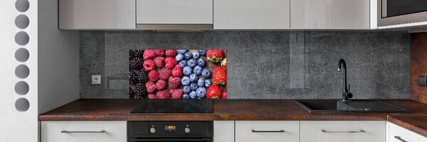 Dekorační panel sklo Lesní ovoce pksh-89347182