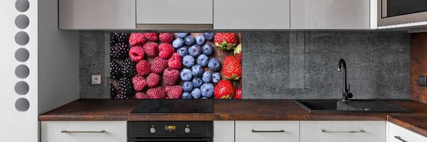 Dekorační panel sklo Lesní ovoce pksh-89347182