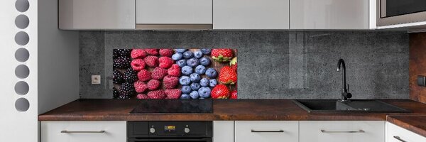 Dekorační panel sklo Lesní ovoce pksh-89347182