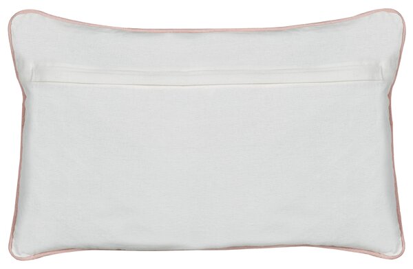 Sada 2 dekorativních polštářů ARALES Bavlna 30 x 50 cm Žlutá