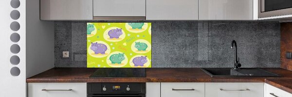 Dekorační panel sklo Hroši pksh-89402054