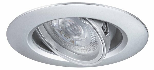 PAULMANN Vestavné svítidlo 3ks-sada výklopné kruhové 90mm 30° GU10 max. 3x10W 230V matný chrom