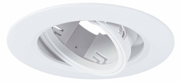 PAULMANN Vestavné svítidlo 3ks-sada výklopné kruhové 90mm 30° GU10 max. 3x10W 230V bílá