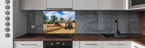 Panel do kuchyně Kombajn a traktor pksh-89579937