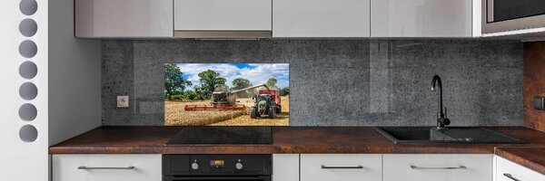 Panel do kuchyně Kombajn a traktor pksh-89579937