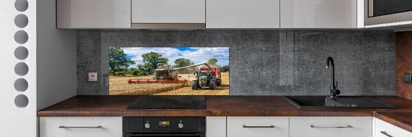 Panel do kuchyně Kombajn a traktor pksh-89579937
