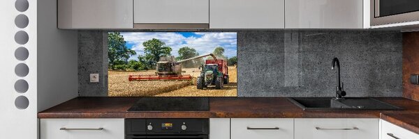 Panel do kuchyně Kombajn a traktor pksh-89579937