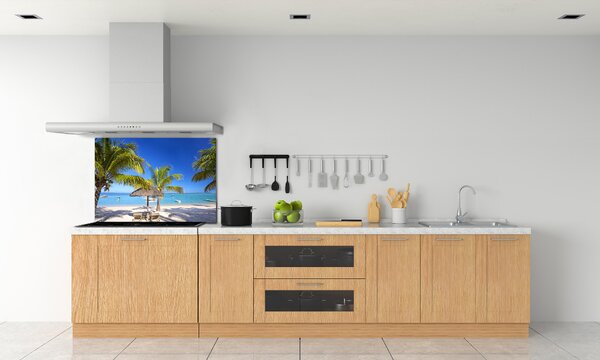 Panel do kuchyně Pláž Mauritius pksh-89713117