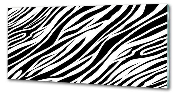 Skleněný panel do kuchynské linky Zebra pozadí pksh-89914611