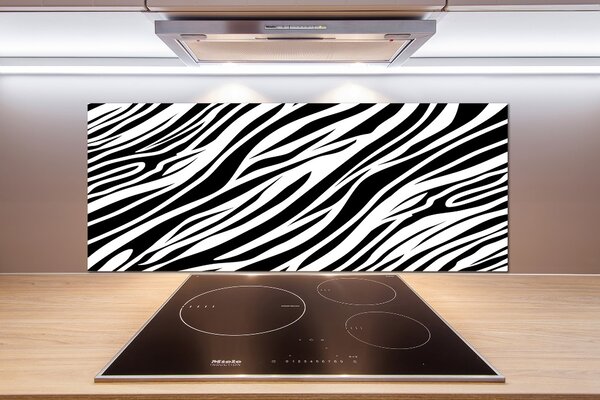 Skleněný panel do kuchynské linky Zebra pozadí pksh-89914611